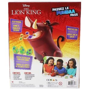 Spin Master Games Disney Lion King Pumbaa Pass Game for Families, Teens, and Adults