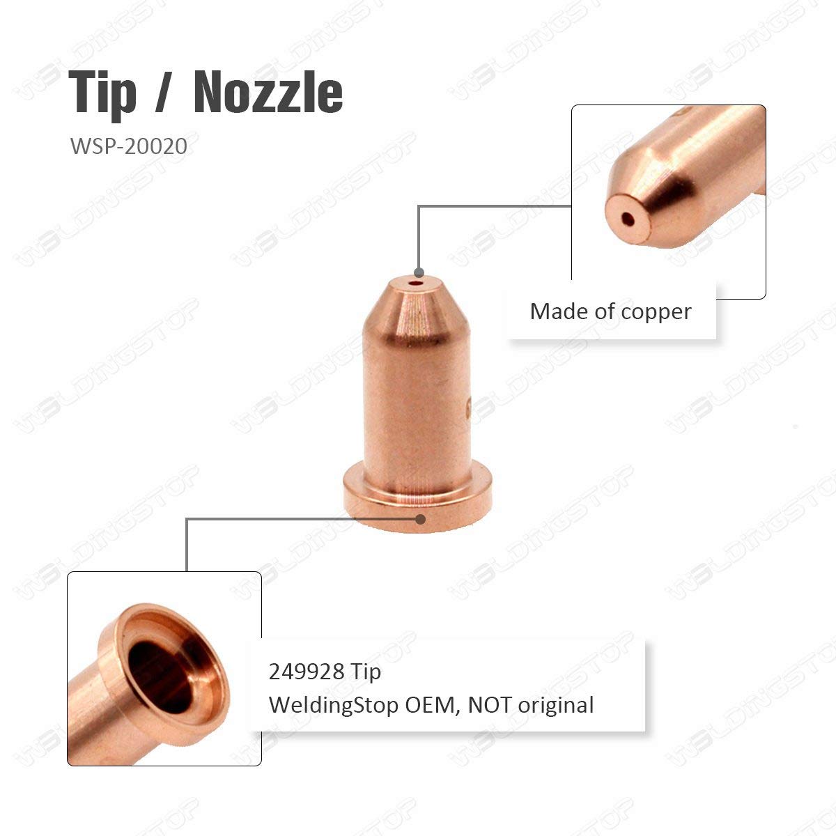 Plasma Spectrum 625 X-TREME Cutter 375 Electrode 249926 Nozzle 249928 Gas Diffuser O-Ring Cutting Consumables NOT Miller Original Pack-25