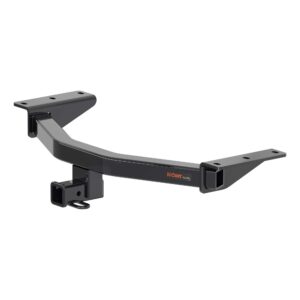 curt 13421 class 3 trailer hitch, 2-inch receiver, fits select honda passport, gloss black powder coat