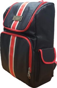vincent master backpack travel stylist barber bag (black)