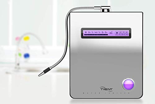 Tyent - Edge-9 Water Ionizer - Dual Filtration System - Hydrogen Enhanced Water Purification - Adjustable pH Settings with Turbo Mode - Touchscreen Interface & Auto-Flow Stop - Advanced Filtration