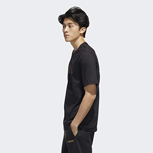 adidas Originals M Ess Br Tee, Black, Small