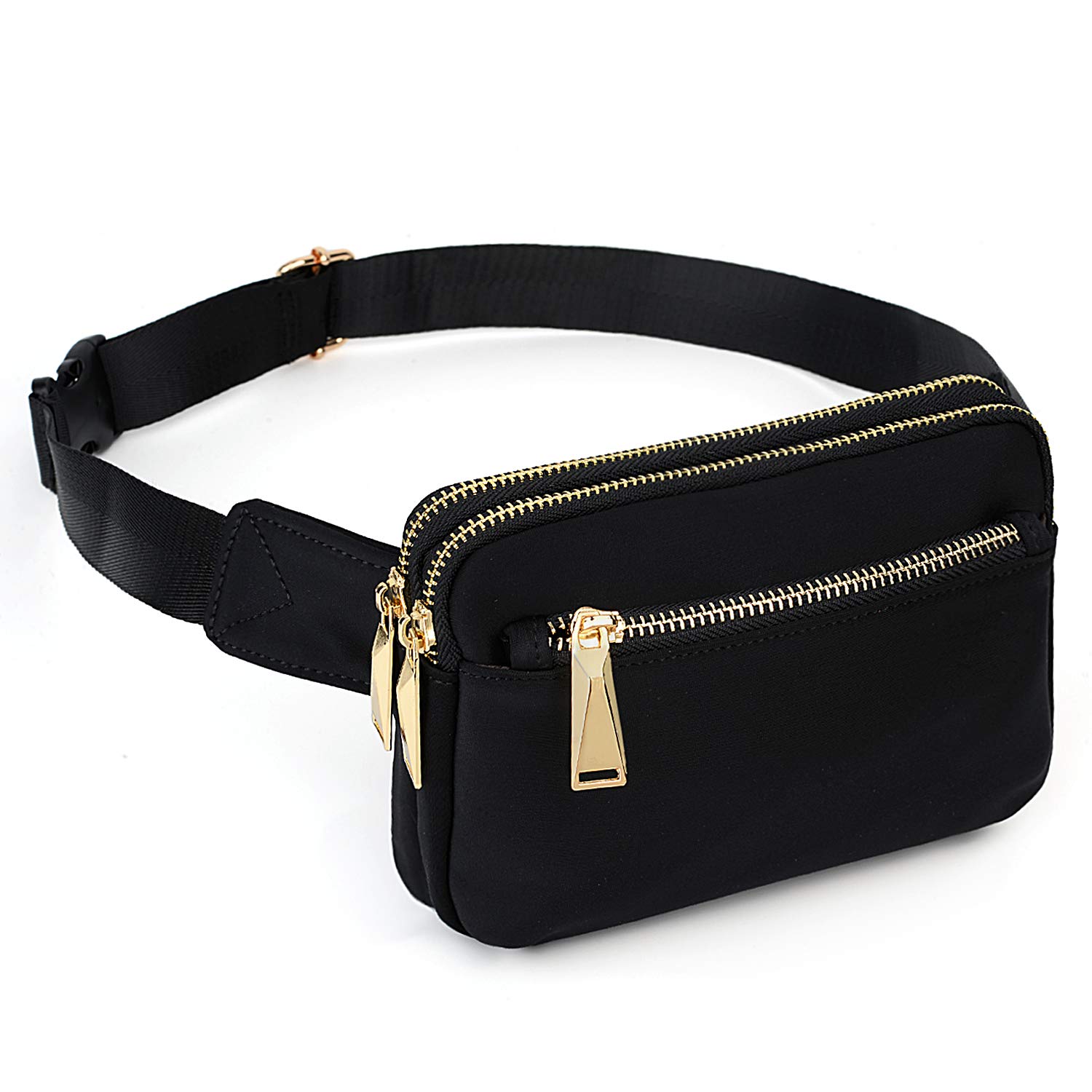 UTO Fanny Pack for Women Crossbody Trendy Fashion Belt Purse Chest Waist Hip Bumbag for Outdoor Shopping Travel Hiking