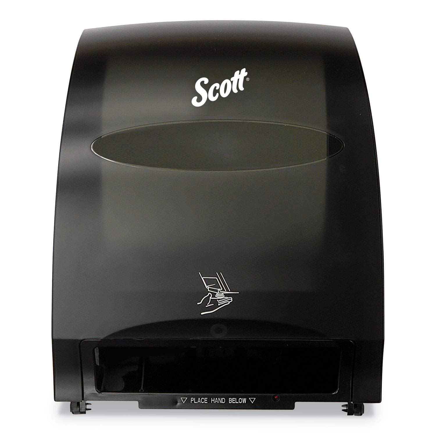 Scott 48860 Essential Electronic Hard Roll Towel Dispenser, 12.7W X 9.572D X 15.761H, Black