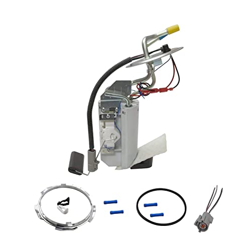 Electric Fuel Pump SP2007H Replacement for Compatible with 1990-1996 Ford F150 F250 F350 1997 F-250 HD (After Axle Tank; Steel Tank; 18 Gal Tank)