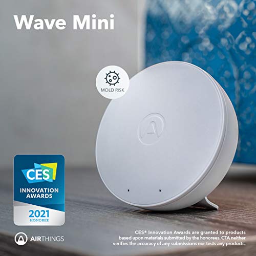 Airthings-292 Wave Mini - Indoor Air Quality - Chemicals (TVOCs), Humidity, Temperature 20 x 30 x 1