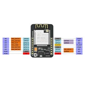 Bestol Tech 1pc ESP32-CAM Module ESP32 Serial to ESP32 CAM Development Board 5V with OV2640 Camera Module