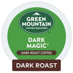 green mountain coffee roasters dark magic keurig single-serve k-cup pods, dark roast coffee, 144 count