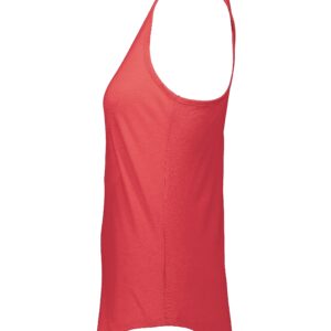 Augusta Sportswear Womens Lux Tri-Blend Tank, Red Heather, XL