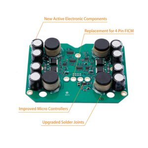 FICM 6.0 Powerstroke Fuel Injection Control Module | for 2003-2007 Ford F250 F350 F450 F550,2003-2005 Excursion, 2004-2010 E350 E450 | Replaces# 904-229, 1845117C6, 3C3Z12B599AARM, 4C3Z12B599AARM