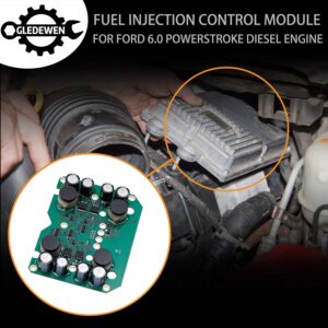 FICM 6.0 Powerstroke Fuel Injection Control Module | for 2003-2007 Ford F250 F350 F450 F550,2003-2005 Excursion, 2004-2010 E350 E450 | Replaces# 904-229, 1845117C6, 3C3Z12B599AARM, 4C3Z12B599AARM