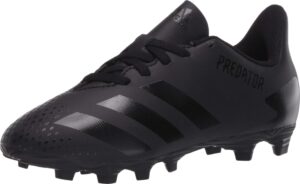 adidas predator 20.4 flexible ground sneaker (mens) core black/core black/dgh solid grey 1 little kid