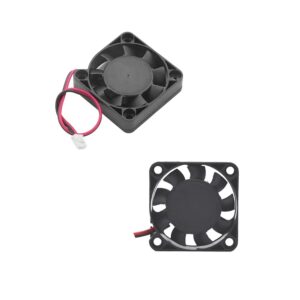 40x40x10mm 4010 DC 12V 2 Pin Cooling Blower Brushless Mini Fan for 3D Printer (Pack of 2pcs)…