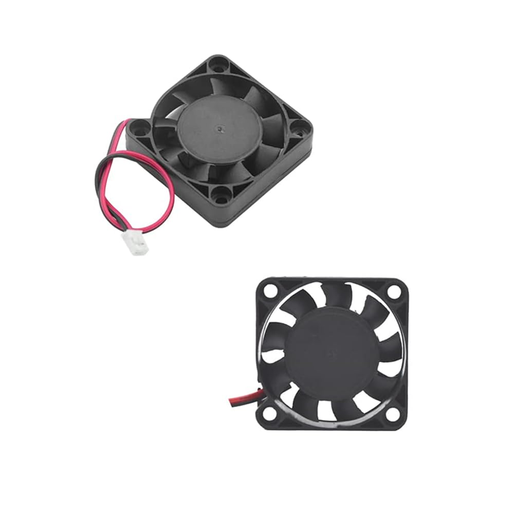 40x40x10mm 4010 DC 12V 2 Pin Cooling Blower Brushless Mini Fan for 3D Printer (Pack of 2pcs)…