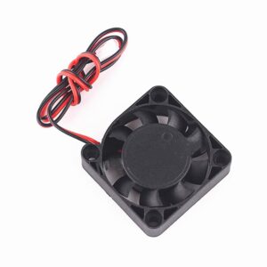 40x40x10mm 4010 DC 12V 2 Pin Cooling Blower Brushless Mini Fan for 3D Printer (Pack of 2pcs)…