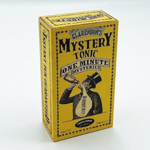 front porch classics | claredon's mystery tonic vintage one minute mystery card game for 2 or more players, ages 10 and up