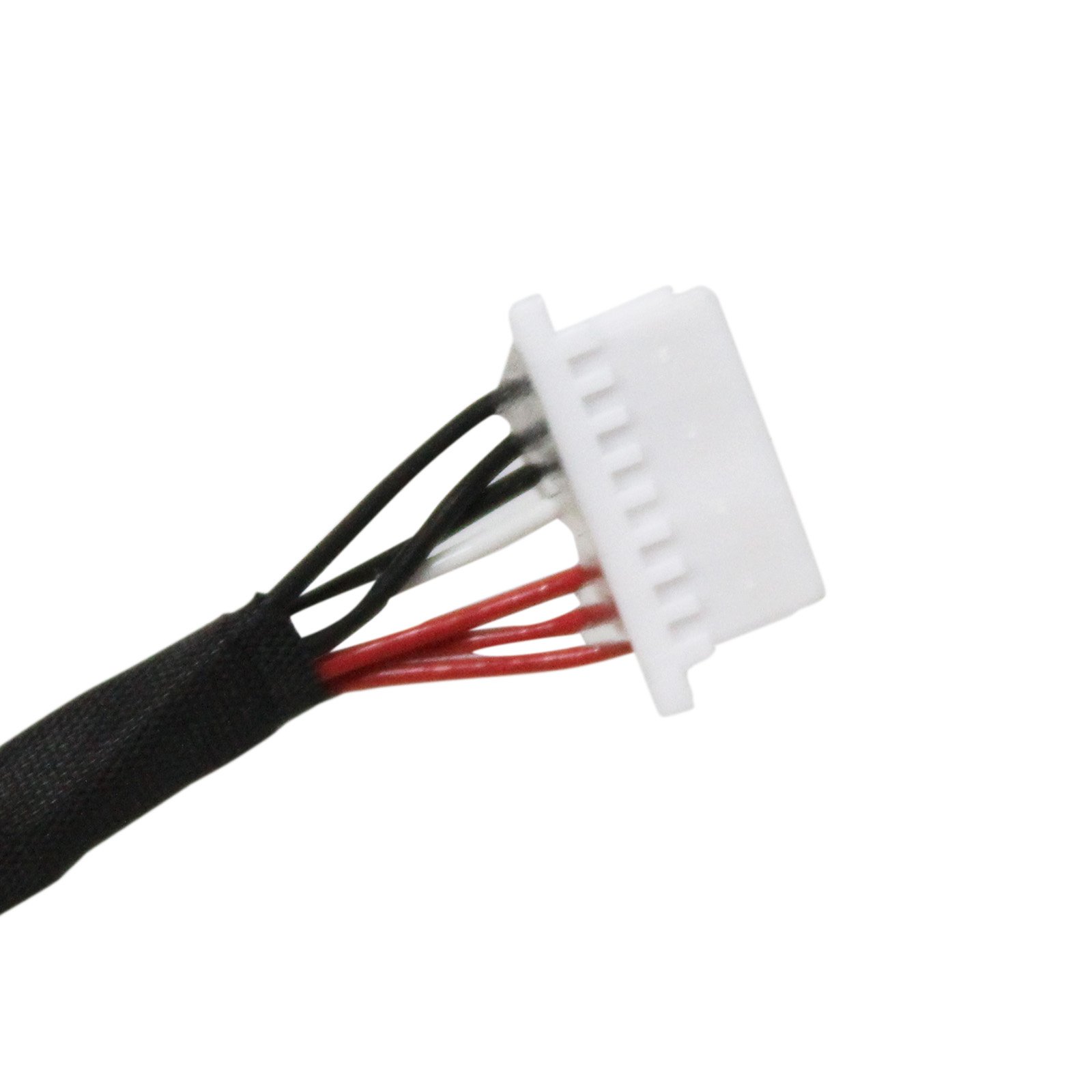 Zahara DC in Power Jack with Cable Replacement for Dell Inspiron 17 7773 7778 7779 P30E001 2-in-1 6VV22 Inspiron 15 7570 7573 P70F001 7569 7579 P58F001 2-in-1 450.08504.0011 0ND3N8 450.08504.0012