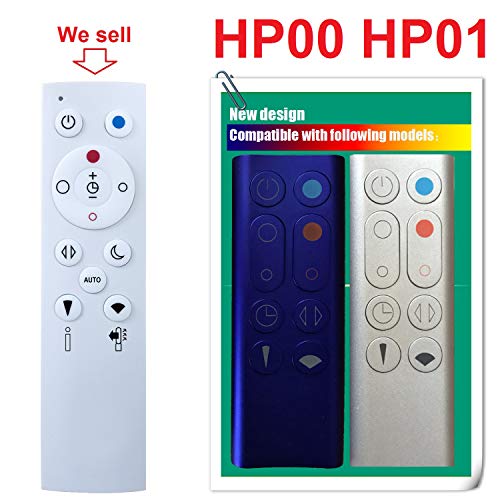 CHOUBENBEN Replacement Remote Control for Dyson Pure Hot+Cool HP00 HP01 (Air Purifier Heater and Fan)