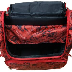 Vincent Master Backpack Travel Stylist Barber Bag (Red)