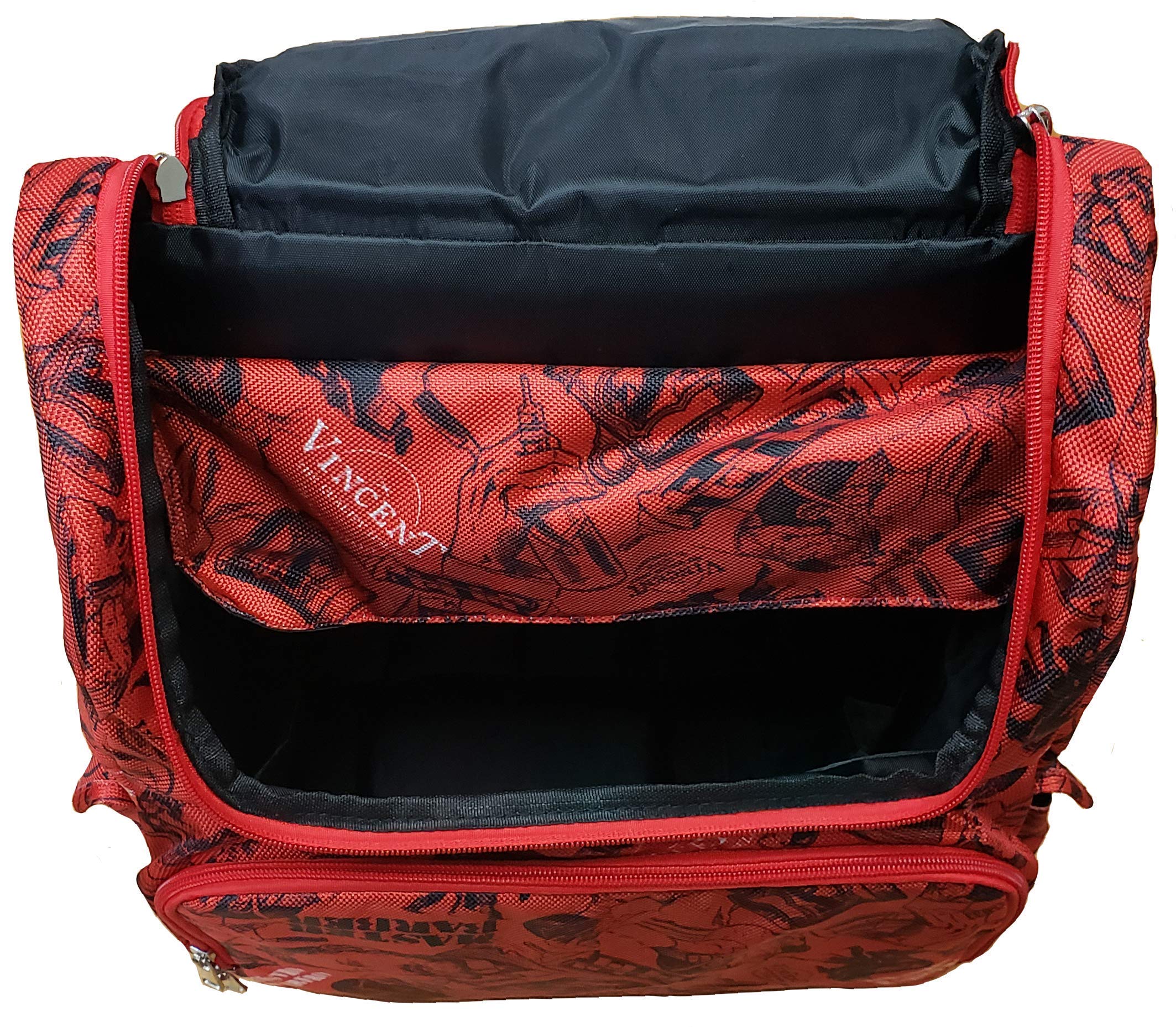 Vincent Master Backpack Travel Stylist Barber Bag (Red)