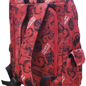 Vincent Master Backpack Travel Stylist Barber Bag (Red)