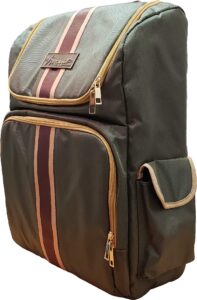 vincent master backpack travel stylist barber bag (green)