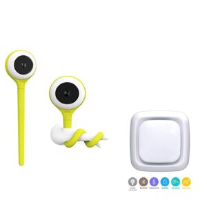 lollipop video baby monitor with camera and audio, baby camera monitor with crying detection and two way talk back, baby video monitor bundled with lollipop baby monitor