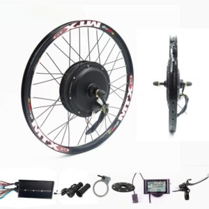 72v 2000w rear wheel motor, 2000w electric bike kit,electric bicycle conversion kit with mutifunction sw900 display,72v 40a controller, with 7 speed flywheel (27.5inch)