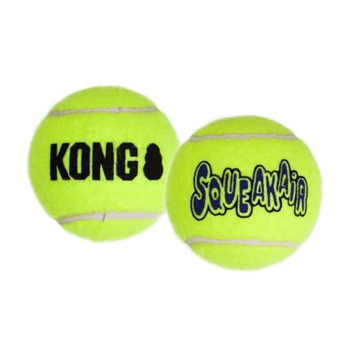 KONG Air Dog Squeaker Tennis Ball X-Large - 1 Pack - Pack of 4