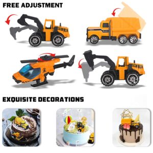 Joyfia Toys for Boys, 11 in 1 Engineering Die-cast Construction Car Toddler Toys, Excavator Dumper Bulldozer, Kids Transport Carrier Truck Vehicles Gifts for Age 3 4 5 6 7 Year Old Boys