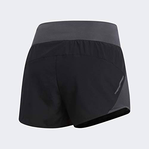 adidas men's Run It Short Black X-Small 3"