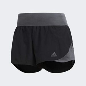 adidas men's Run It Short Black X-Small 3"