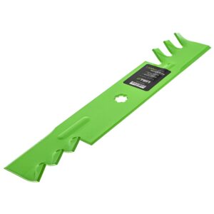 8TEN LawnRAZOR Mower Blade Set for John Deere 145 155C 48 Inch Deck GY20852 AM141035 GX21784 GY20852 (Toothed Mulching)