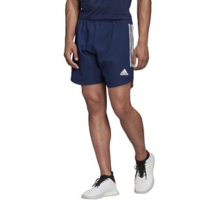 adidas mens condivo 20 shorts team navy blue/white small