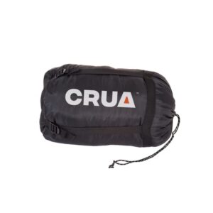 Crua Hybrid Set - 1 Person Camping Tent Including Self-Inflating Mattress, Sleeping Bag - Ground Tent or Hammock,Hiking,Backpacking