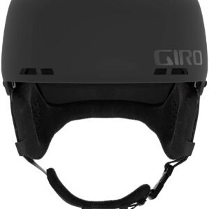 Giro Emerge Spherical Ski Helmet - Snowboard Helmet for Men, Women & Youth - Matte Black - Size M (55.5-59cm)