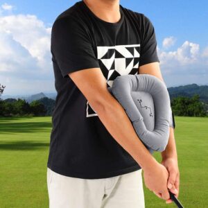 Tihebeyan Golf Swing Posture Corrector Golf Swing Trainer Practice Gesture Swing Tool Golf Training Aid Equipment Golfing Accessory