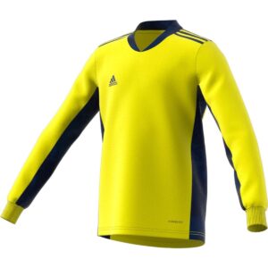 adidas adipro 20 gk yl, shock yellow/team navy blue, x-large