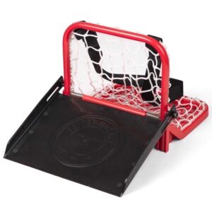 better hockey extreme pro sauce catcher - saucer pass training aid, miniature hockey goal, holds up to 40 pucks, great yard and tailgating fun, easy to carry