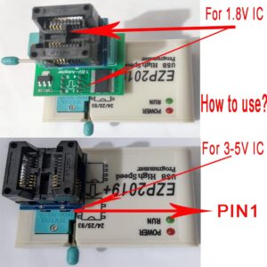 EZP2019 High Speed USB SPI chip Programmer IC eprom Programmer Socket Support 24 25 93 EEPROM Flash Bios