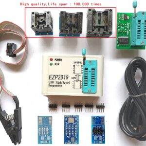 EZP2019 High Speed USB SPI chip Programmer IC eprom Programmer Socket Support 24 25 93 EEPROM Flash Bios