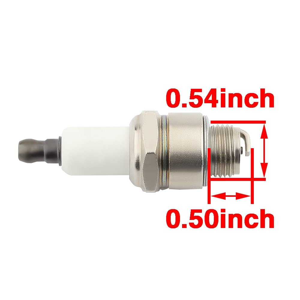 Set of 3, 796112 RJ19LM Spark Plug Fits Briggs and Stratton 796112S 802592 5095K Champion J19LM 492167 591040 591868 799876 802592S