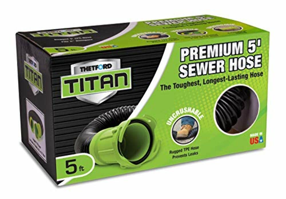 THETFORD Titan 5-Foot Premium RV Sewer Hose Extension 17915