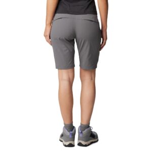 Columbia Women's Standard Saturday Trail Long Short, City Grey, 10W x 10L