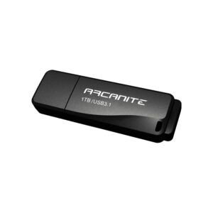 arcanite 1tb usb 3.1 flash drive - optimal read speeds up to 400 mb/s, write speeds up to 200 mb/s (ak581t)