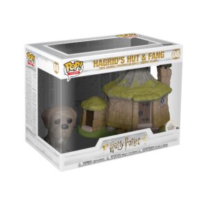 funko pop! town: harry potter - hagrid's house with fang