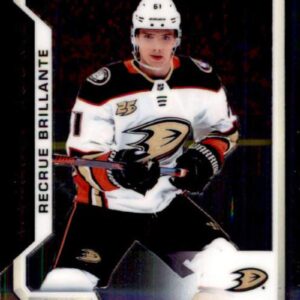 2018-19 O-Pee-Chee Platinum #196 Troy Terry RC Rookie Anaheim Ducks NHL Hockey Trading Card