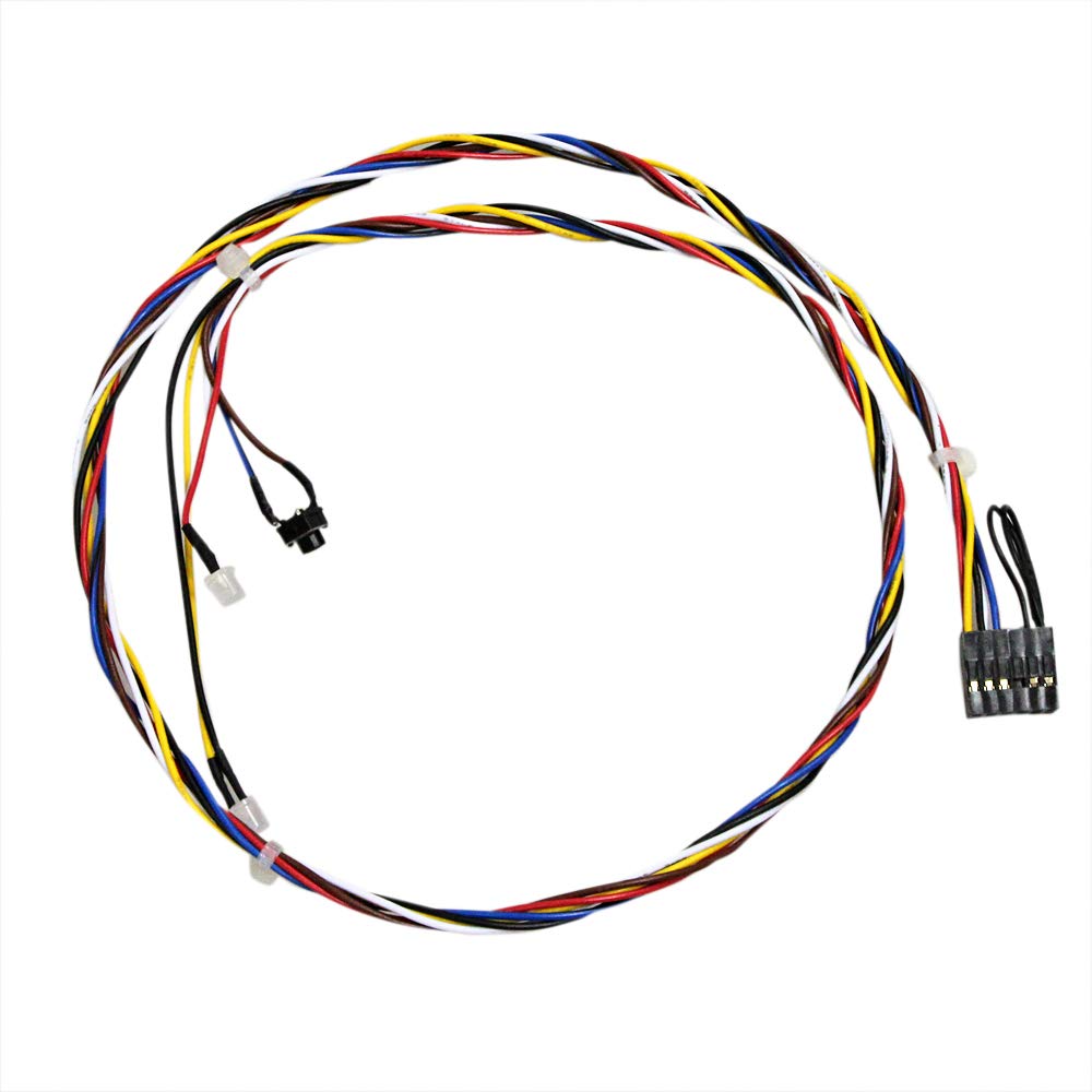 Zahara Case Cable Switching Cable Replacement for Dell XPS 8300 8500 8700 P/N： 0F7M7N F7M7N Power Button with Switching Line