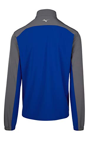 Mizuno Comp Long Sleeve Batting Jacket, Royal-Shade, X-Large