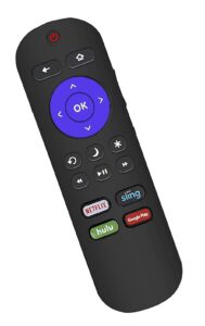 universal remote control compatible with all insignia roku tv